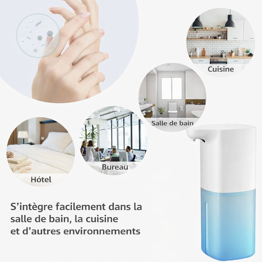 Distributeur de savon automatique en mousse