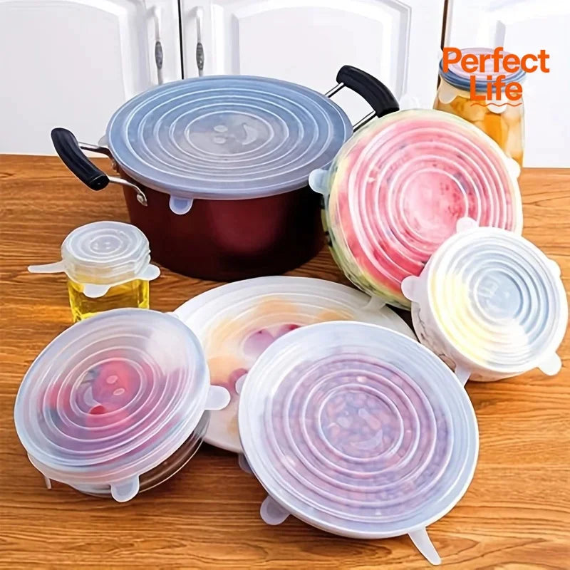 Couvercles Magiques en Silicone