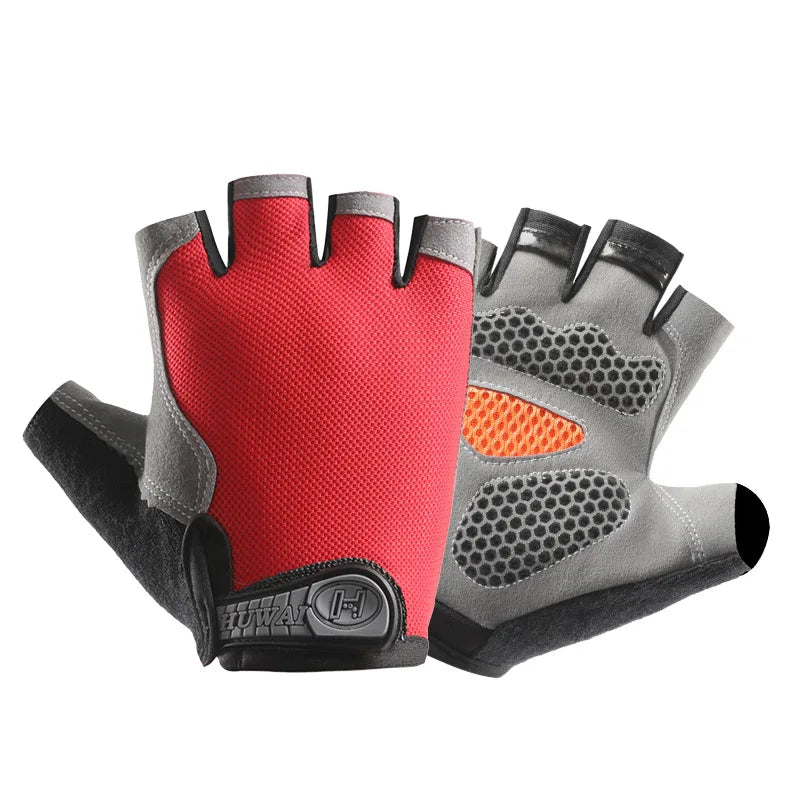 Gants de sport demi-doigts antidérapant