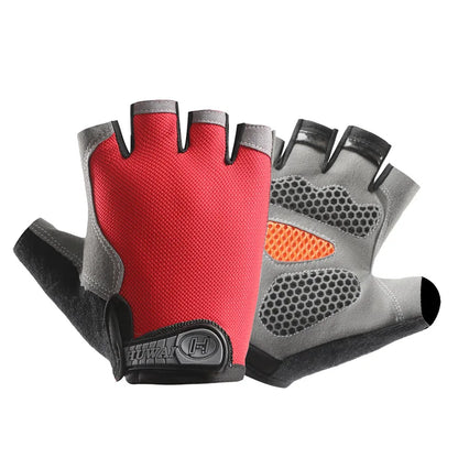 Gants de sport demi-doigts antidérapant
