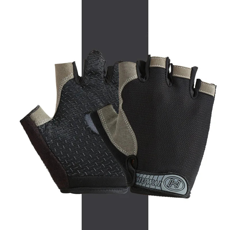 Gants de sport demi-doigts antidérapant