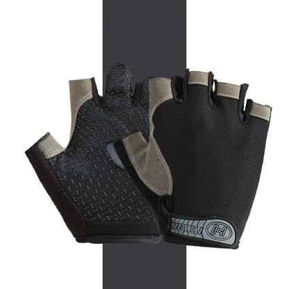 Gants de sport demi-doigts antidérapant