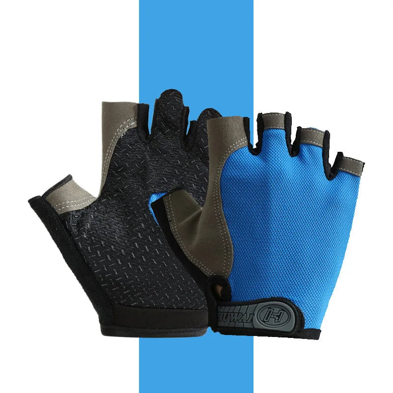 Gants de sport demi-doigts antidérapant