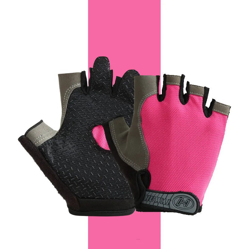 Gants de sport demi-doigts antidérapant