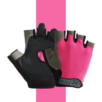 Gants de sport demi-doigts antidérapant