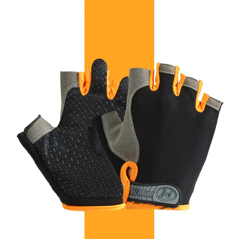 Gants de sport demi-doigts antidérapant
