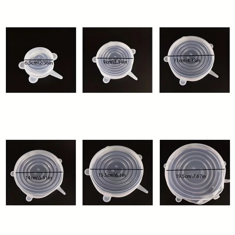 Couvercles Magiques en Silicone