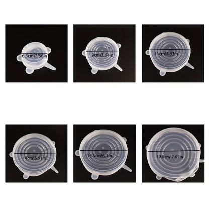 Couvercles Magiques en Silicone