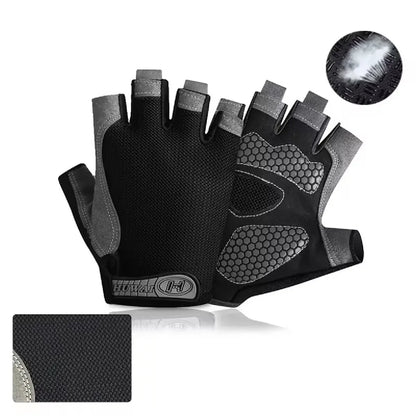 Gants de sport demi-doigts antidérapant