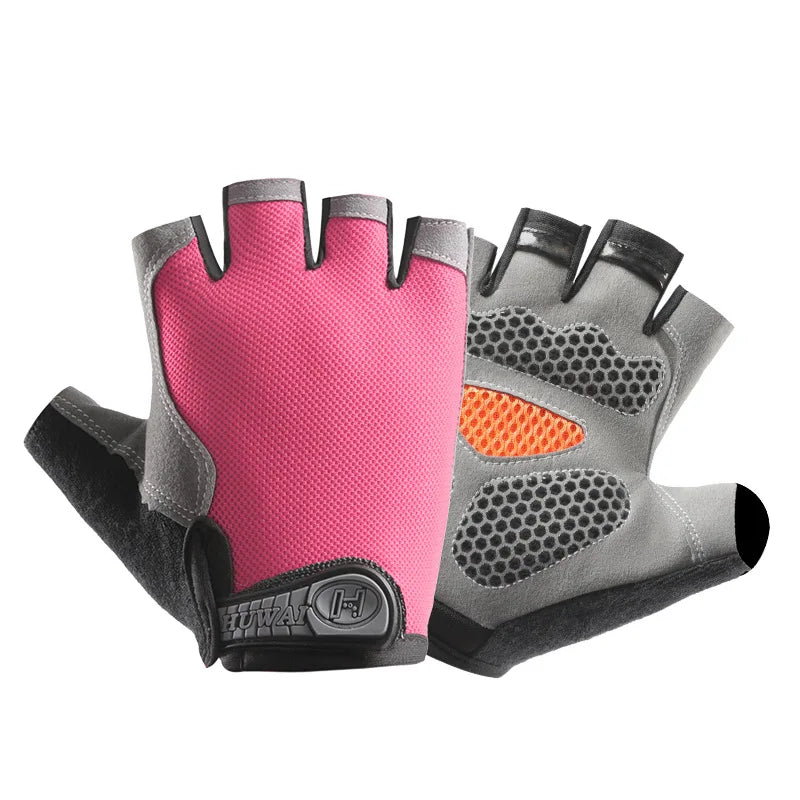 Gants de sport demi-doigts antidérapant