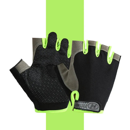 Gants de sport demi-doigts antidérapant